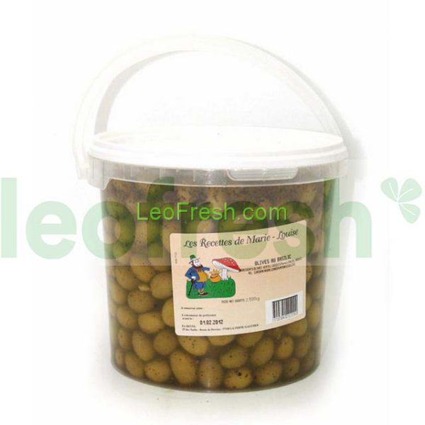 OLIVES IN BASIL 2.5KG
