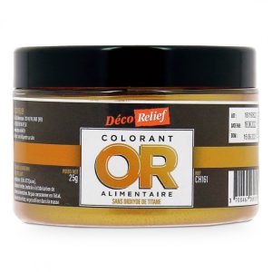 METALLIC FOOD COLORING - PRECIOUS GOLD - 25 G