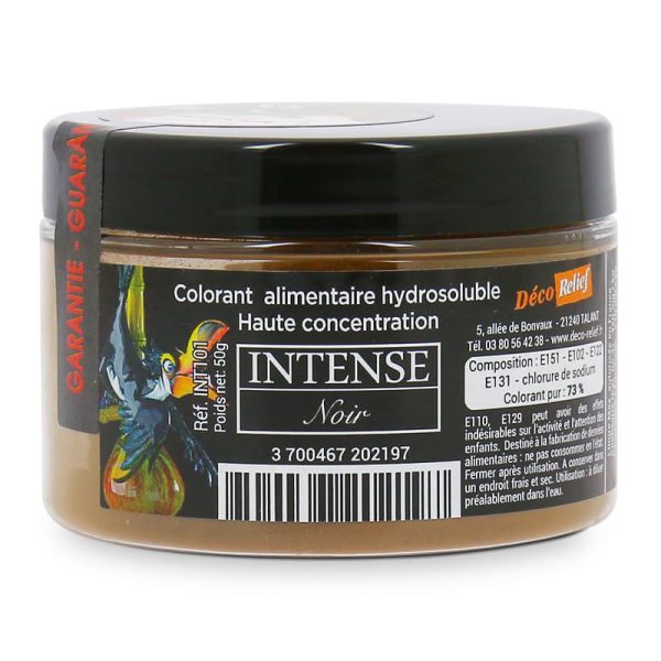 INTENSE WATER SOLUBLE FOOD COLOURING POWDER - BL