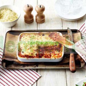 BOLOGNESE LASAGNE WITH PORK  TUB 1KG