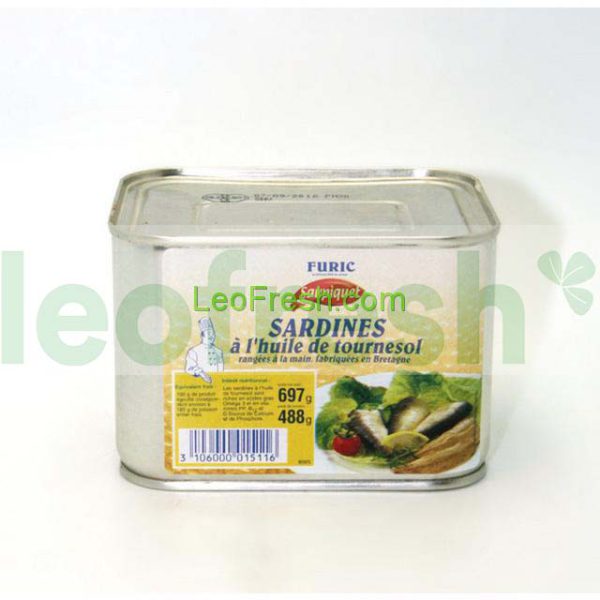 SARDINES IN OIL TIN 4/4