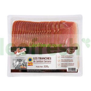 SERRANO CURED HAM TSG SLICES X20 500G