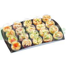 MAJESTIC SPHERIC VERRINES TRAY X20 375G