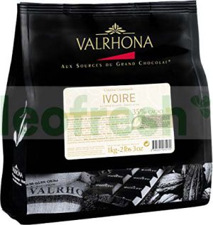 CHOCOLAT WHITE VALROHONA 35 %