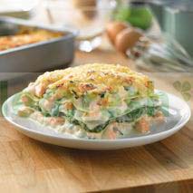 SALMON LASAGNE TUB 400G
