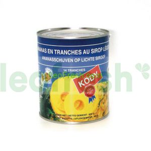 PINEAPPLE SLICES IN LIGHT SYRUP 4/4