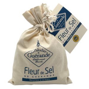 FLEUR DE SEL FROM GUÉRANDE COTTON BAG 250G