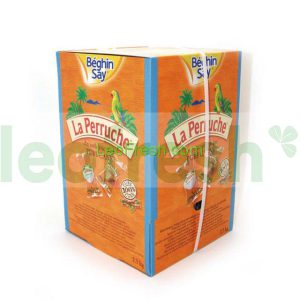 LA PERRUCHE WHITE AND BROWN SUGAR LUMPS 2.5KG