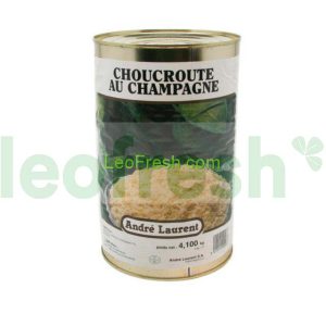 SAUERKRAUT COOKED WITH CHAMPAGNE LABEL RED BOÎ