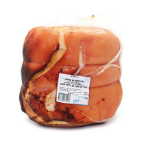 COOKED HAM IN A CLOTH AND ROASTED WITH HONEY FRE