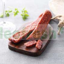 FLAT GENDARME SAUSAGES 10X2 VACUUM PACKED 1.2KG