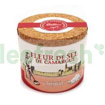 CAMARGUE EXTRA FINE SEA SALT ROUND TIN 125G
