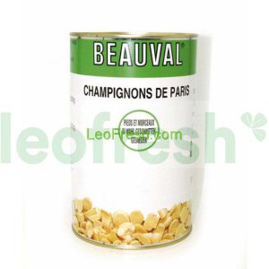 CHOPPED CLOSED CUP MUSHROOMS WITH STALKS TIN 5/1