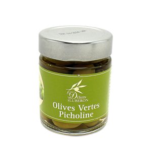 PICHOLINE GREEN OLIVE FRENCH ORIGIN JAR 70G