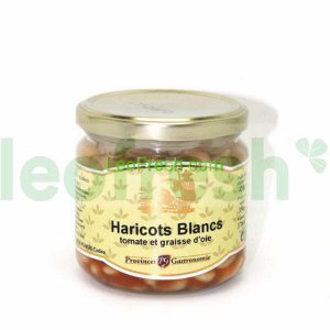 HARICOT BEANS IN TOMATO AND GOOSE FAT 37CL