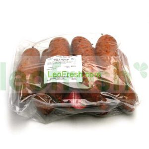 UNCOOKED MORTEAU SAUSAGE PGI FRENCH PORK IN NATU