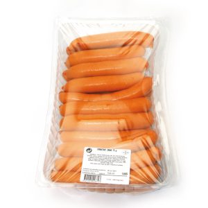 YELLOW FRANKFURT SAUSAGE IN NATURAL GUT ATM.PACK