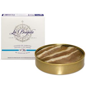 SARDINES FILLETS IN OLIVE OIL 130G
