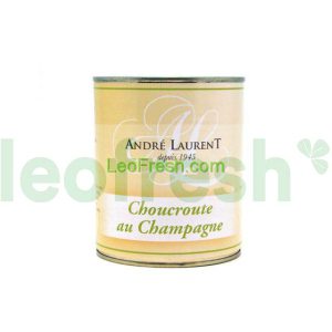 SAUERKRAUT COOKED WITH CHAMPAGNE AND LARDON