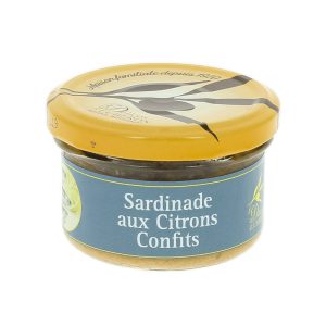 SARDINE PASTE WITH CANDIED LEMONS JAR 90G