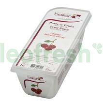 SOUR CHERRY PURÉE 100% FRUIT TUB 1KG