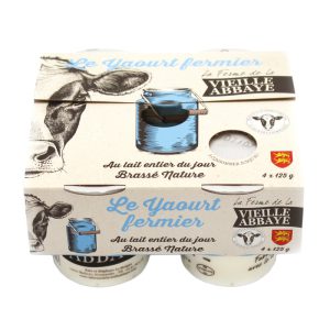 STIRRED YOGURT NATURE 4X125G