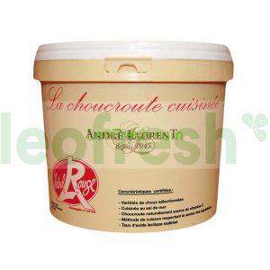 COOKED SAUERKRAUT LABEL ROUGE BUCKET 5KG