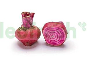 BEETROOT BABY CHIOGGIA IN DISH