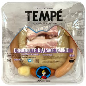 GARNISHED PGI SAUERKRAUT WITH RIESLING 1KG