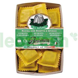 SQUARE RAVIOLI WITH SPINACH AND RICOTTA TUB 250G