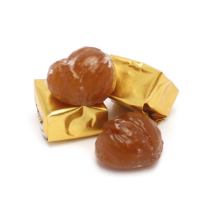 WHOLE CHESTNUTS IN GOLD ENVELOPES 1KG