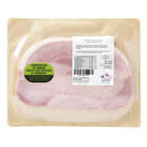 SUPERIOR COOKED HAM WITH RIND LPF 4 SLICES ATM.P