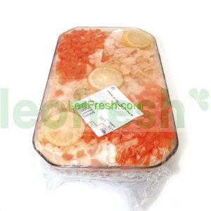 CHICKEN WITH LEMON FLAVOR TERRINE PLASTIC DISH ±