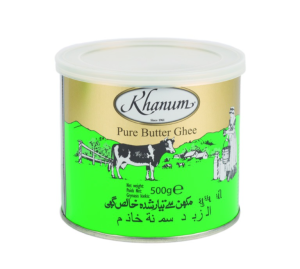 PURE BUTTER GHEE (12 X 500 G) - KHANUM
