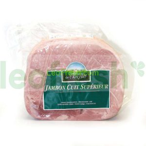 SUPERIOR COOKED HAM 1/2 RINDLESS LPF ±3.6KG
