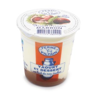 WHOLE FRENCH MILK FARM YOGHURT CHESTNUT CREAM 18