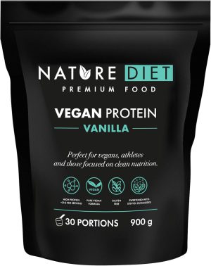 NATURE DIET VEGAN PROTEIN VANILLA 900G