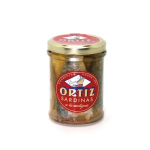SARDINE OIL OLIV BOC 190GR ORTIZ