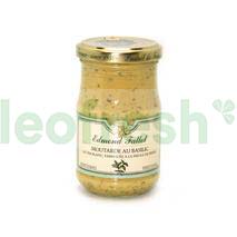 MUSTARD WITH BASIL AND WHITE WINE JAR 210G
