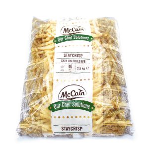 FRIES 6/6 WITH SKIN SURECRISP 2.5KG