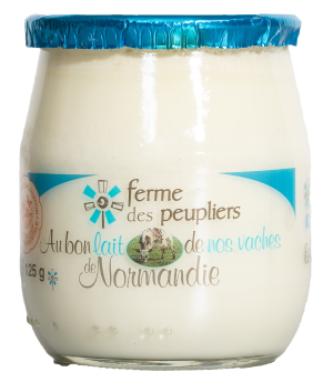 YOGURT NATURE FERME PEUPLIER