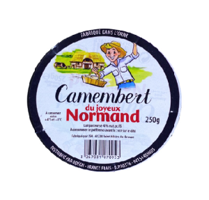 CAMEMBERT JOYEUX NORMAND 250 g