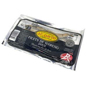 SMOKED MILD HERRING FILLETS LABEL ROUGE 200G