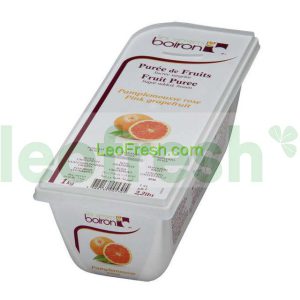 PINK GRAPEFRUIT PURÉE 100% FRUIT TUB 1KG