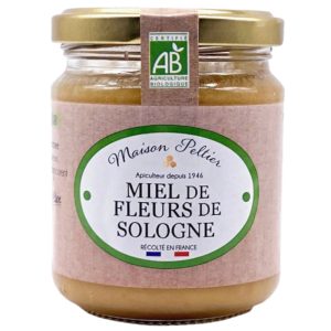 ORGANIC SOLOGNE FLOWER HONEY JAR 500G