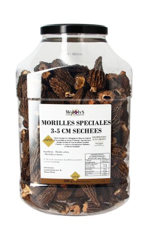 SPECIAL DRIED MORELS 3 TO 5 CM - 300G