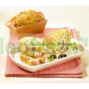 SOFT SAVOURY LOAF WITH OLIVES AND BACON 8X100G