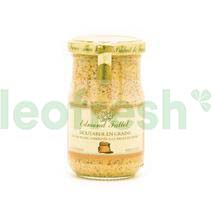 WHOLEGRAIN MUSTARD WITH WHITE WINE JAR 210G