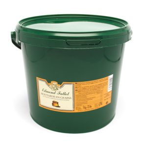 WHOLE-GRAIN MUSTARD WITH WHITE WINE BUCKET 5KG