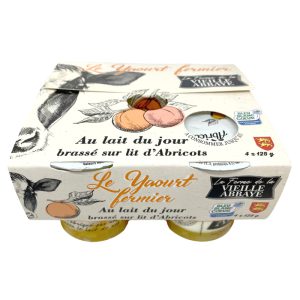 STIRRED APRICOT YOGURT 4X125G